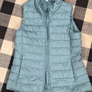 Old Navy Active Teal Puffer Vest